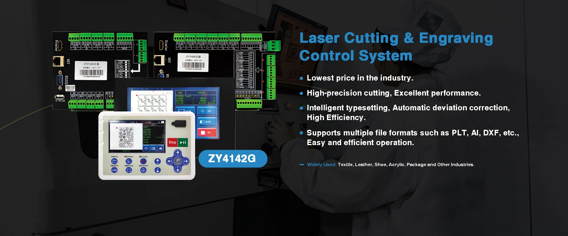 Laser ဖြတ်တောက်ခြင်းနှင့်ထွင်းထုခြင်းစနစ်တရုတ်